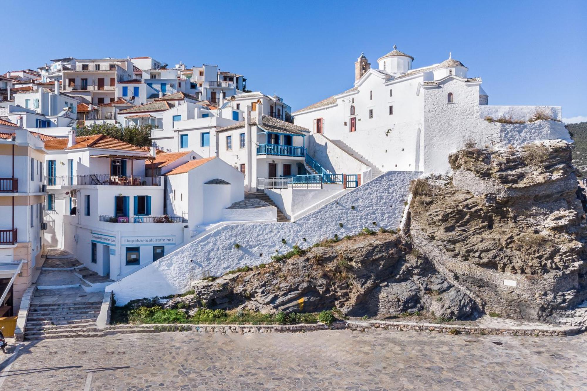 Villa Yiannoula Skopelos stad Exteriör bild