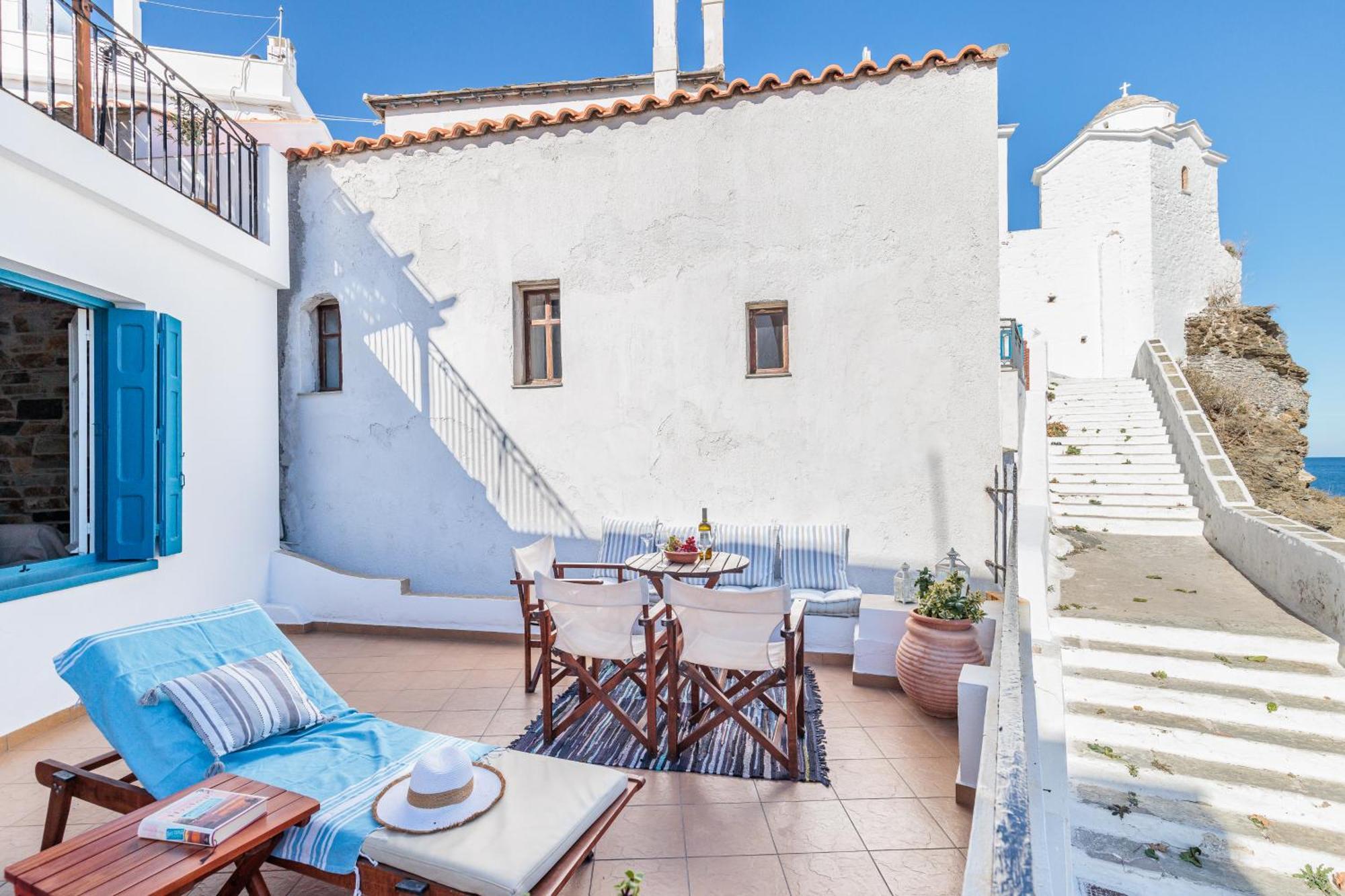 Villa Yiannoula Skopelos stad Exteriör bild