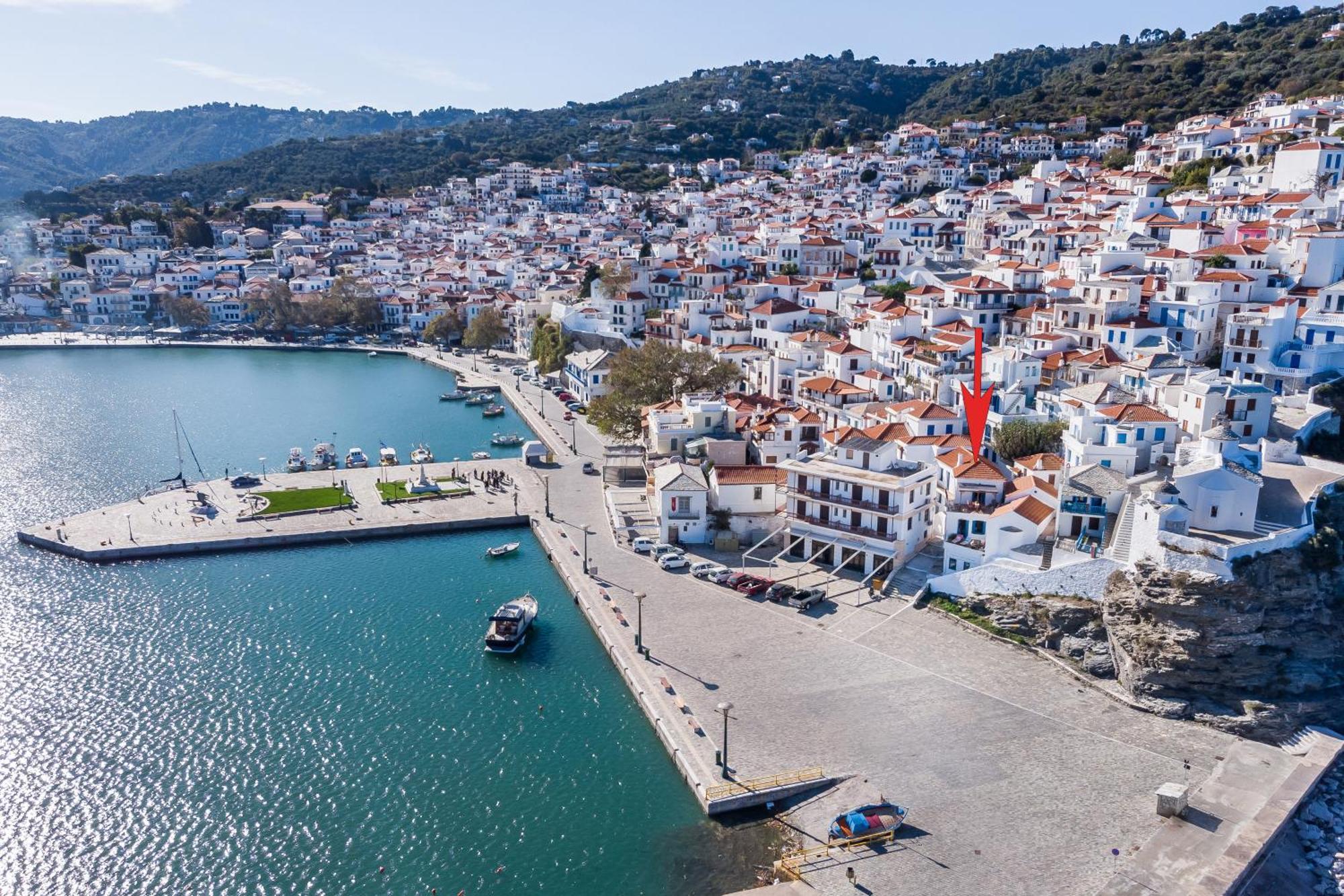 Villa Yiannoula Skopelos stad Exteriör bild