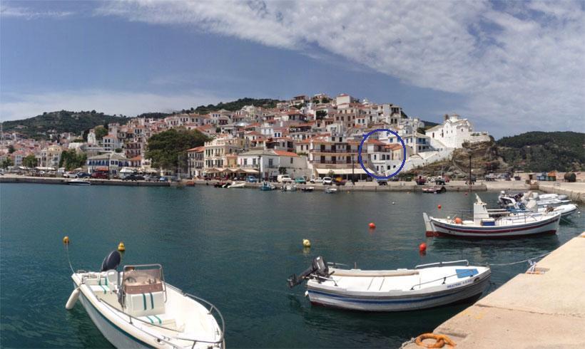 Villa Yiannoula Skopelos stad Exteriör bild