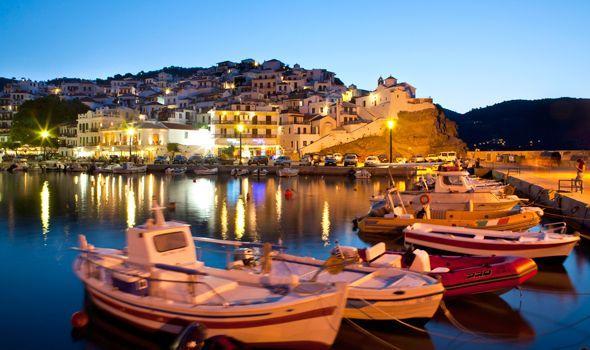 Villa Yiannoula Skopelos stad Exteriör bild